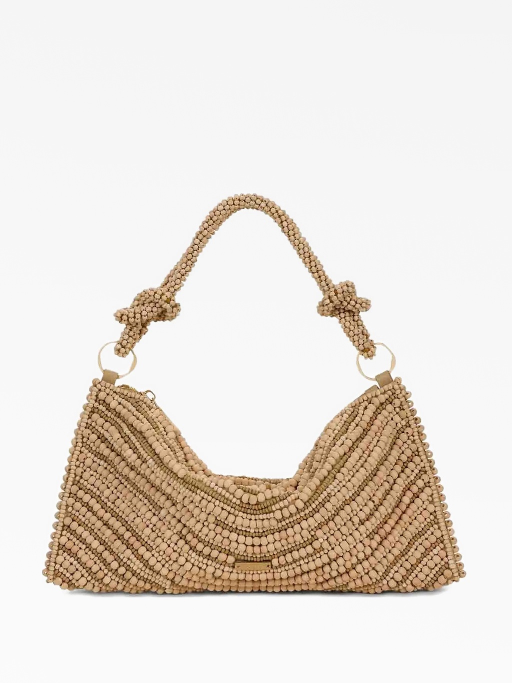 Мини-сумка Hera с деревянными бусинами через плечо