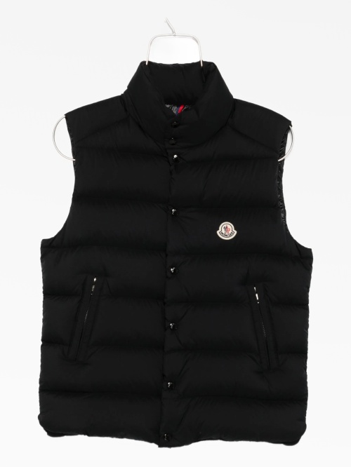 MONCLER TIBB ブラック　2 BEAMS F（ビームスF）MONCLER / TIBB ナイロン ダウンベスト（ブルゾン
