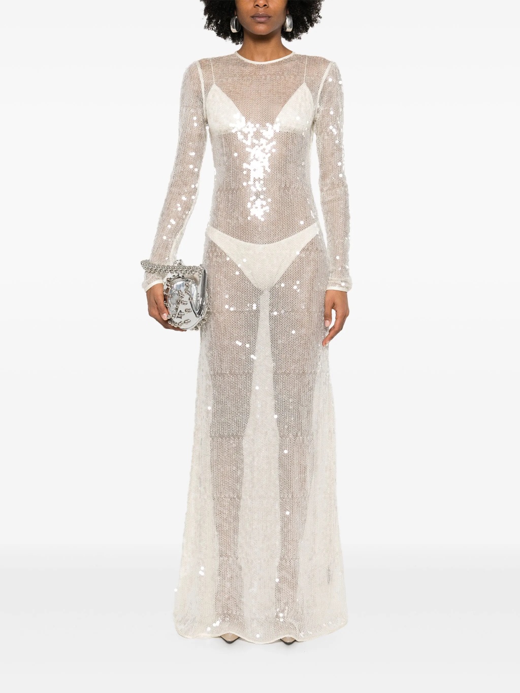 Платье с пайетками