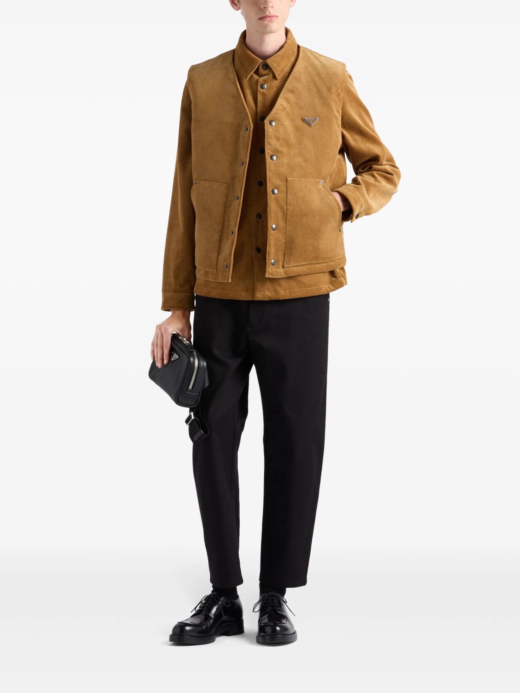 Вельветовый жилет