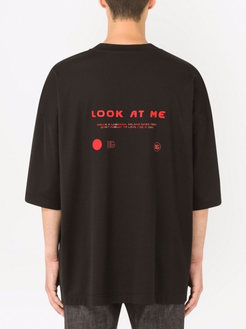【Dolce&Gabbana】EYES TALKプリント スウェットシャツ ブラック VIP SALE】DOLCE&GABBANA EYES TALKプリント スウェットシャツ