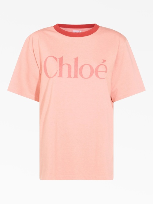 Футболка с логотипом Chloé
