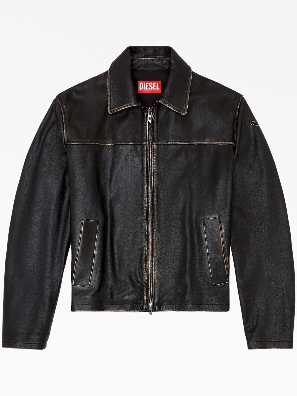 ジャケット・アウター DIESEL opium darkwear fade riders jacket Куртки DIESEL J-Livery Jacket Black (A18589_0PLBI 9AW) | Footshop