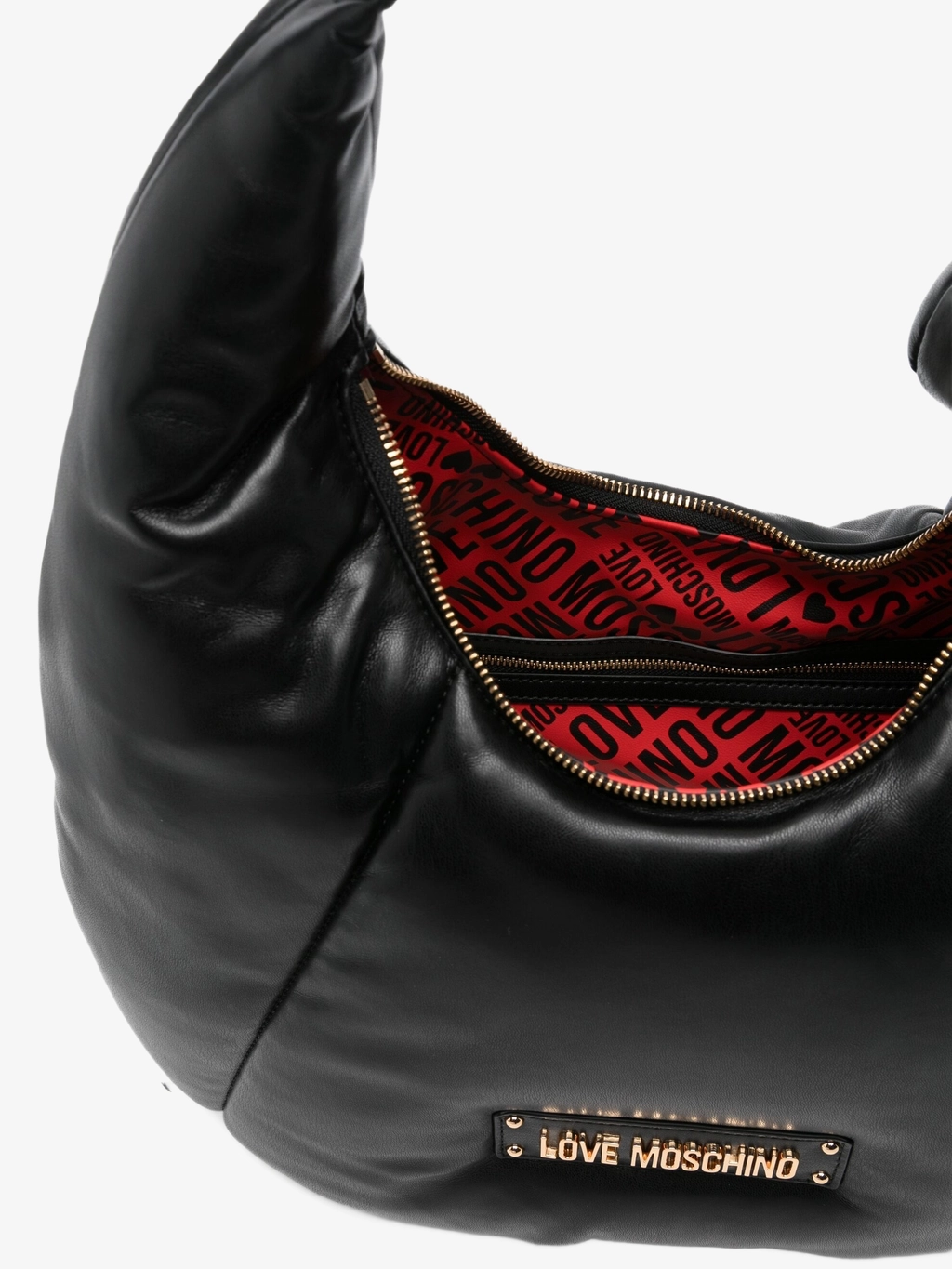 Объемная сумка на плечо Love Moschino — купить в интернет-магазине
