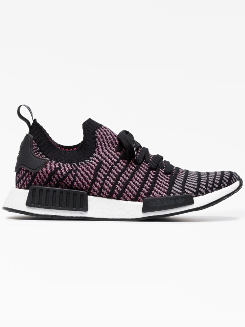 Кроссовки nmd_r1 stlt primeknit "core black"