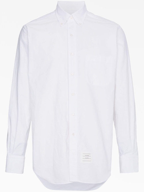 Grosgrain Placket Oxford Shirt