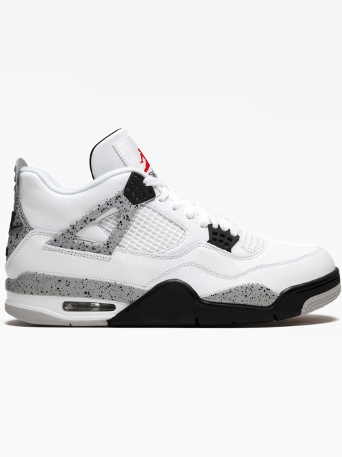 Кроссовки air jordan 4 retro og "white cement"