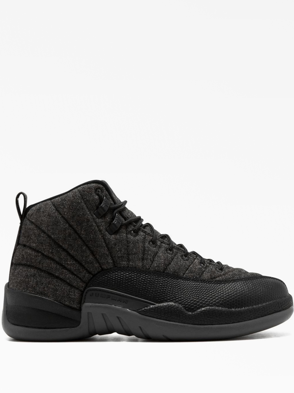 Кроссовки Air Jordan 12 Retro Wool "Dark Grey/Metallic Silver"