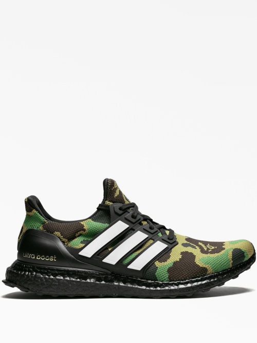 Кроссовки x bape ultraboost "1st camo green"