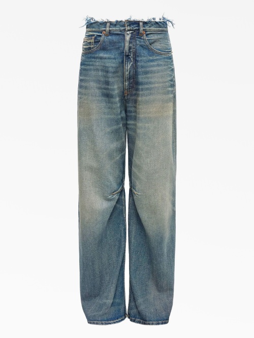 Широкие джинсы MM6 Maison Margiela