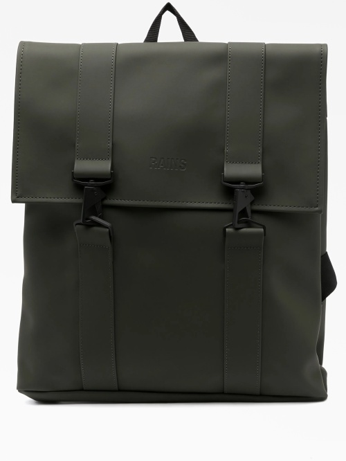 MSN logo-debossed backpack 