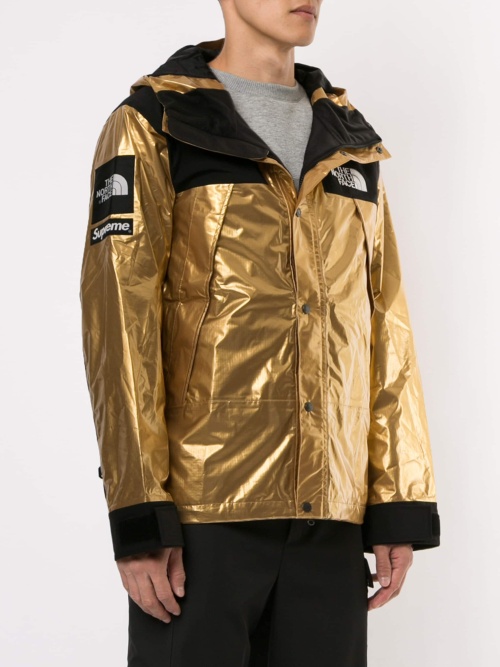 North face x supreme metallic online