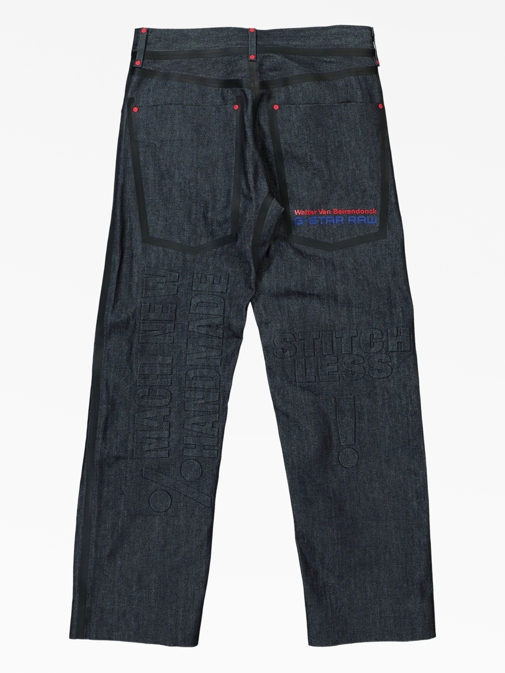 Walter Van Beirendonck x G-Star Raw джинсы Walter Van Beirendonck