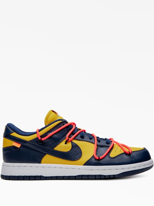 Кроссовки dunk low "university gold" 