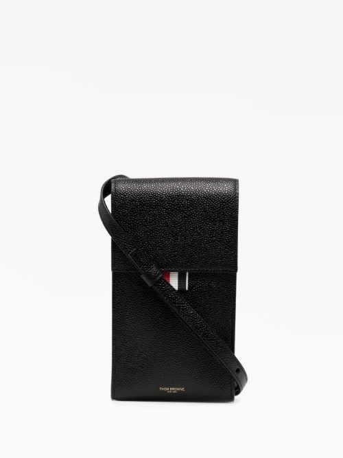 Strap phone holder