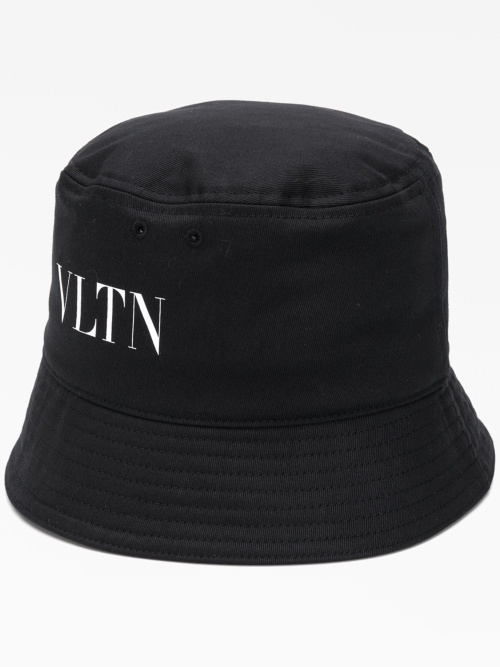 Logo-print bucket hat