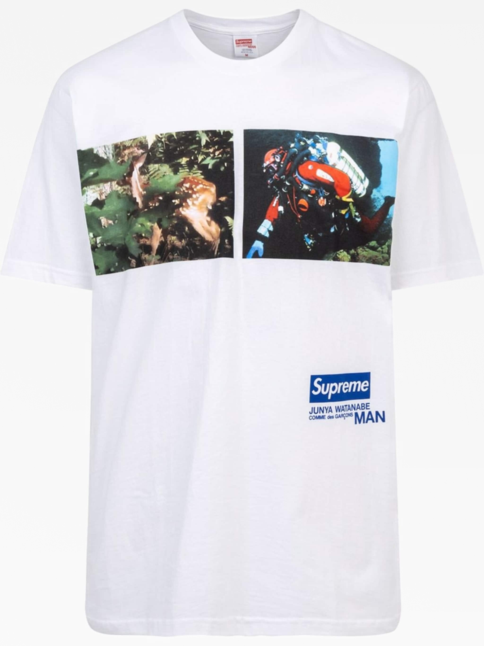 Футболка Junya Watanabe Comme Des Garçons Nature Supreme — купить