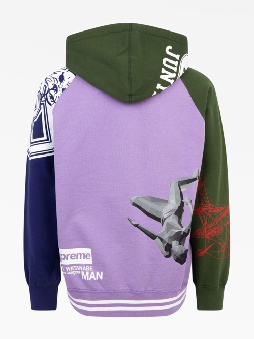 Толстовка на молнии x Junya Watanabe Supreme — купить в интернет