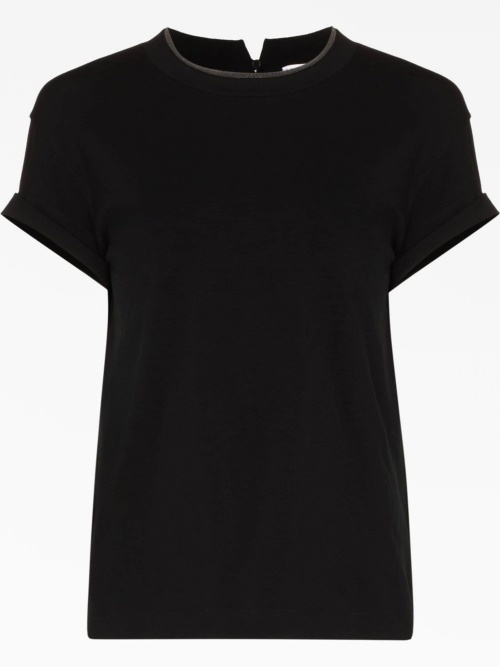 Round-neck short-sleeve T-shirt