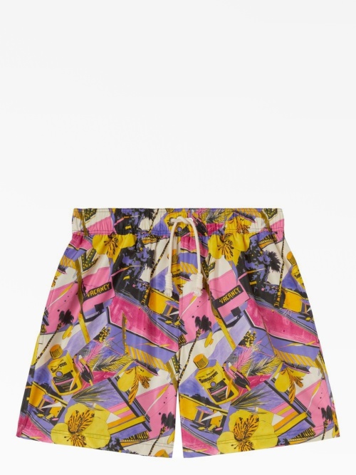 Miami pattern swimshorts