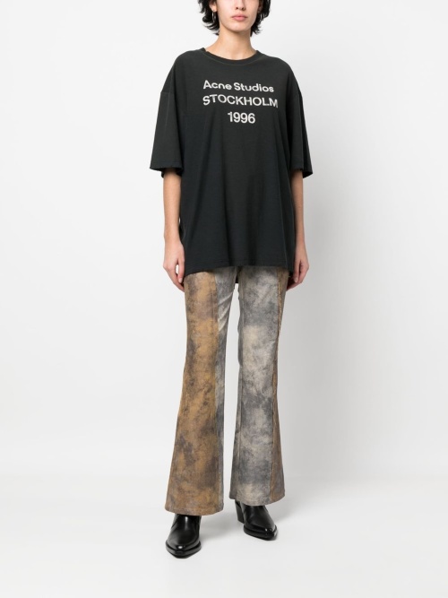 Футболка с принтом логотипа Стокгольм 1996 Acne Studios — купить в