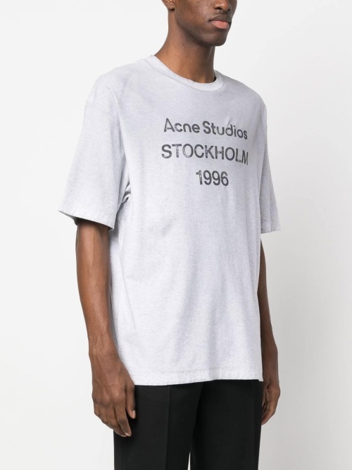 Футболка с принтом логотипа Stockholm 1996 Acne Studios — купить в