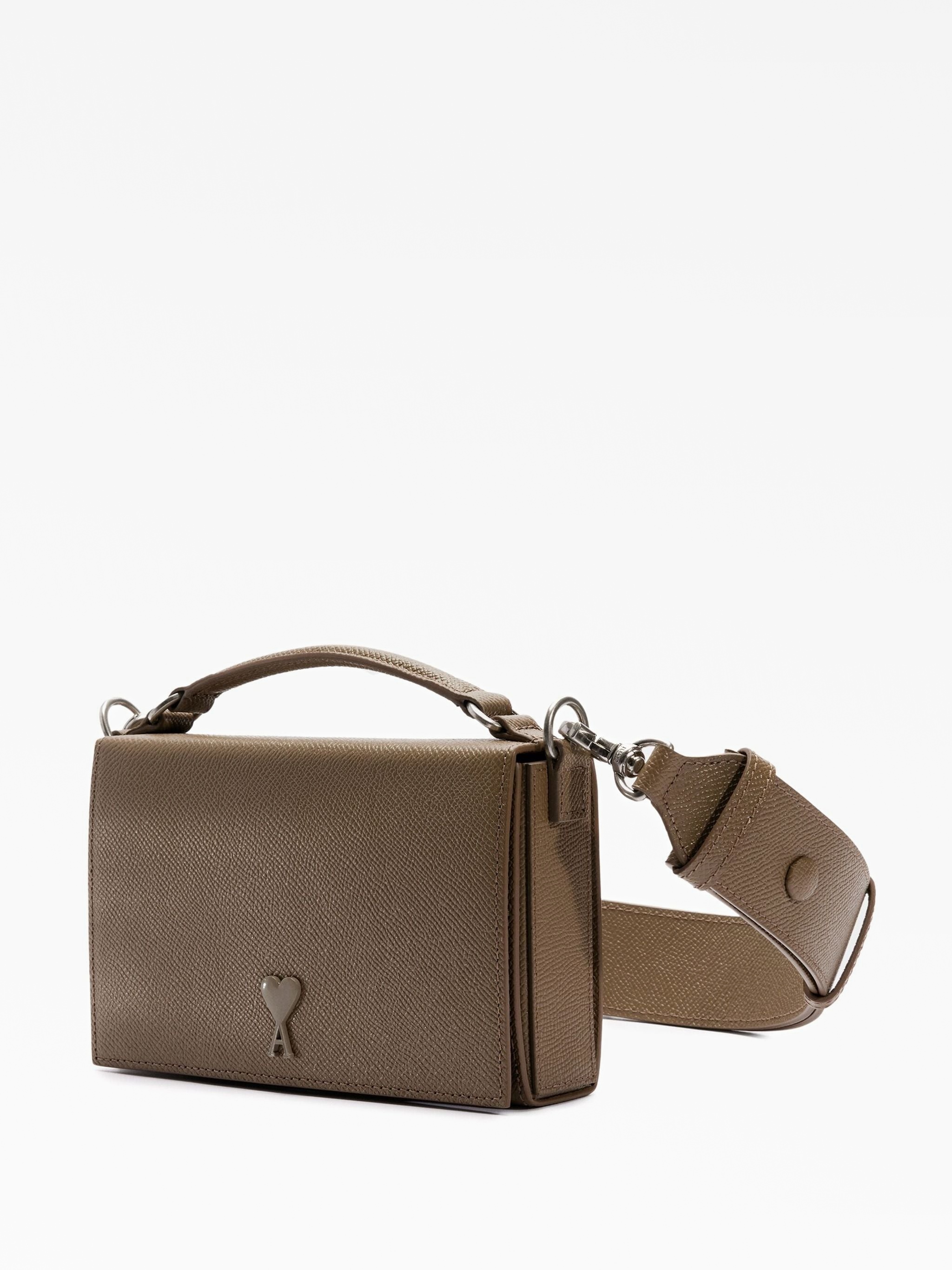 Lunch box leather bag AMI Paris — купить на платформе Dropp