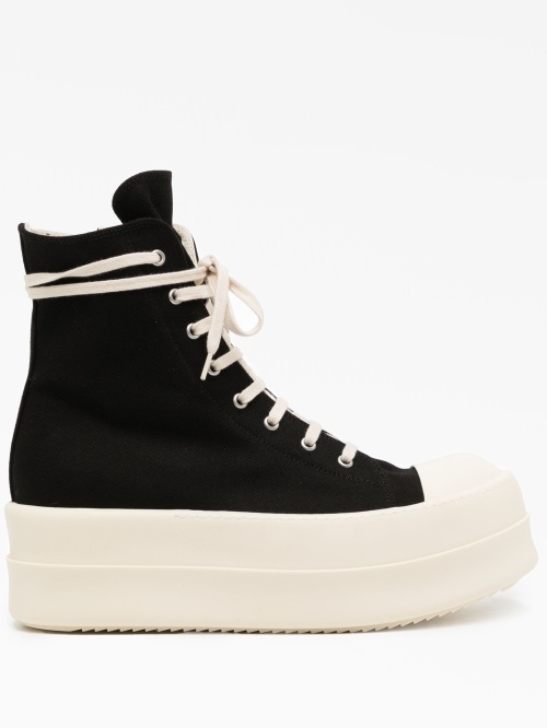 靴 rick owens drkshdw double bumper 43 Высокие кеды Double Bumper Rick Owens DRKSHDW — купить в интернет