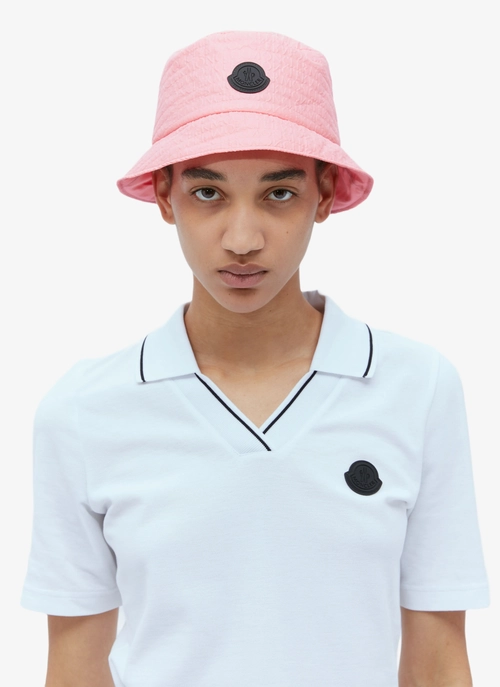 Logo patch bucket hat