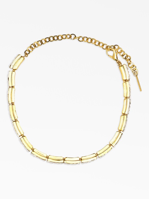 Crystal-embellished necklace 