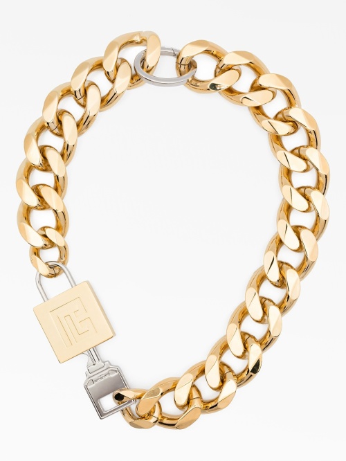 Key&lock chain necklace Balmain — купить на платформе Dropp