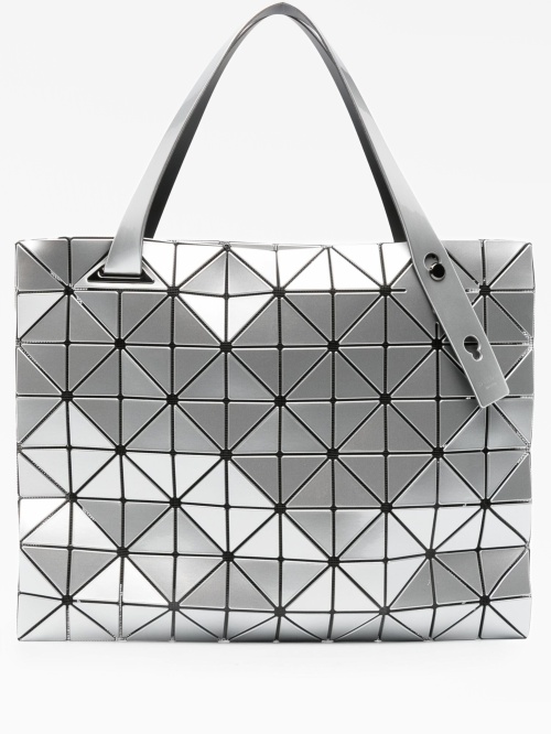 Carton metallic tote bag