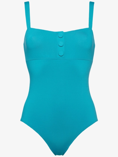 Dahabiya Blue Square Neck One-Piece