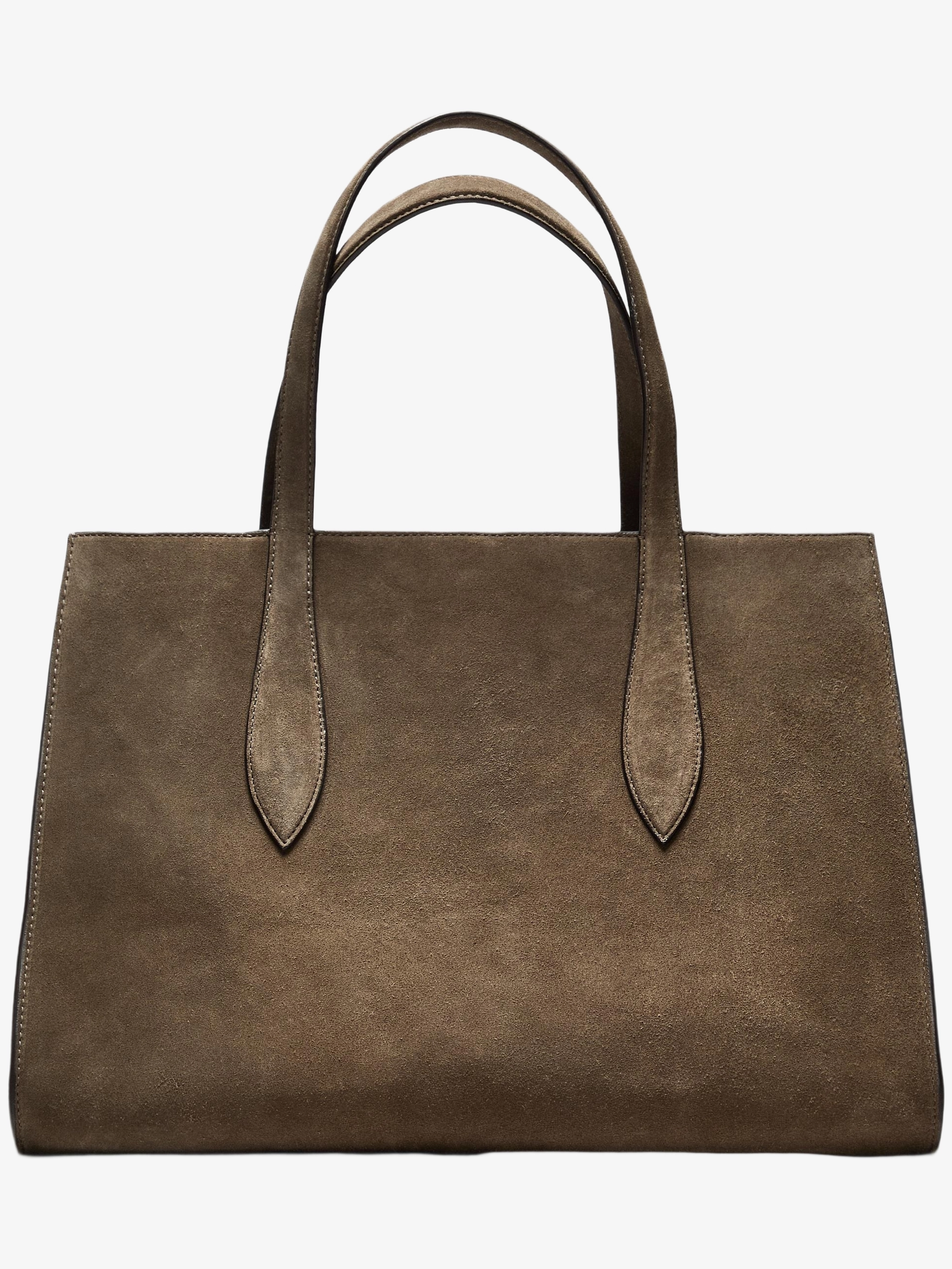 Сумка-тоут Split Leather Maxi MD Icon Massimo Dutti — купить в