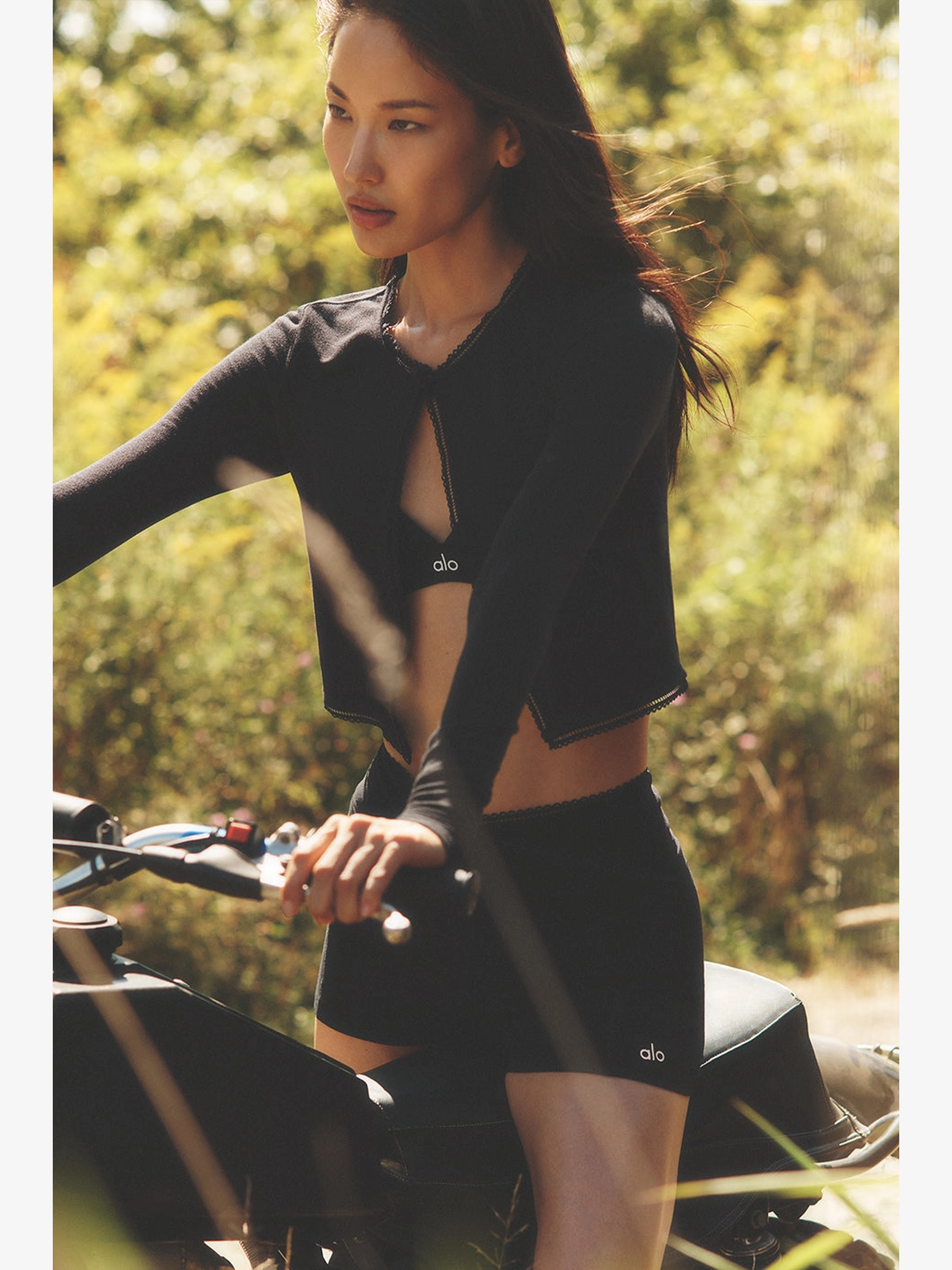 Affection cropped cardigan black Alo Yoga — գնել «Dropp Market
