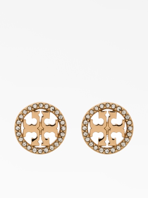 Miller pavé stud earrings