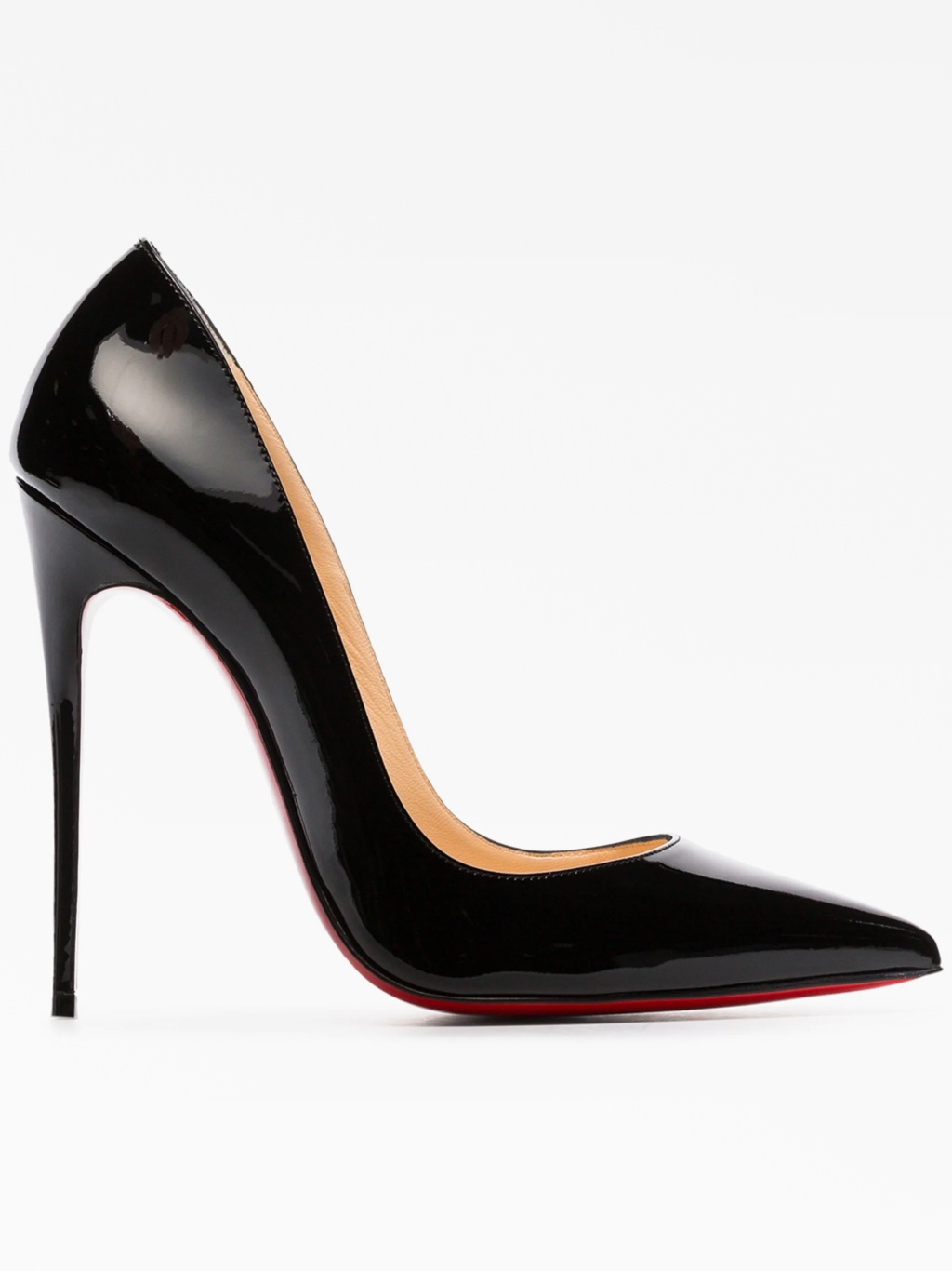 Черные лакированные туфли-лодочки So Kate 120 Christian Louboutin