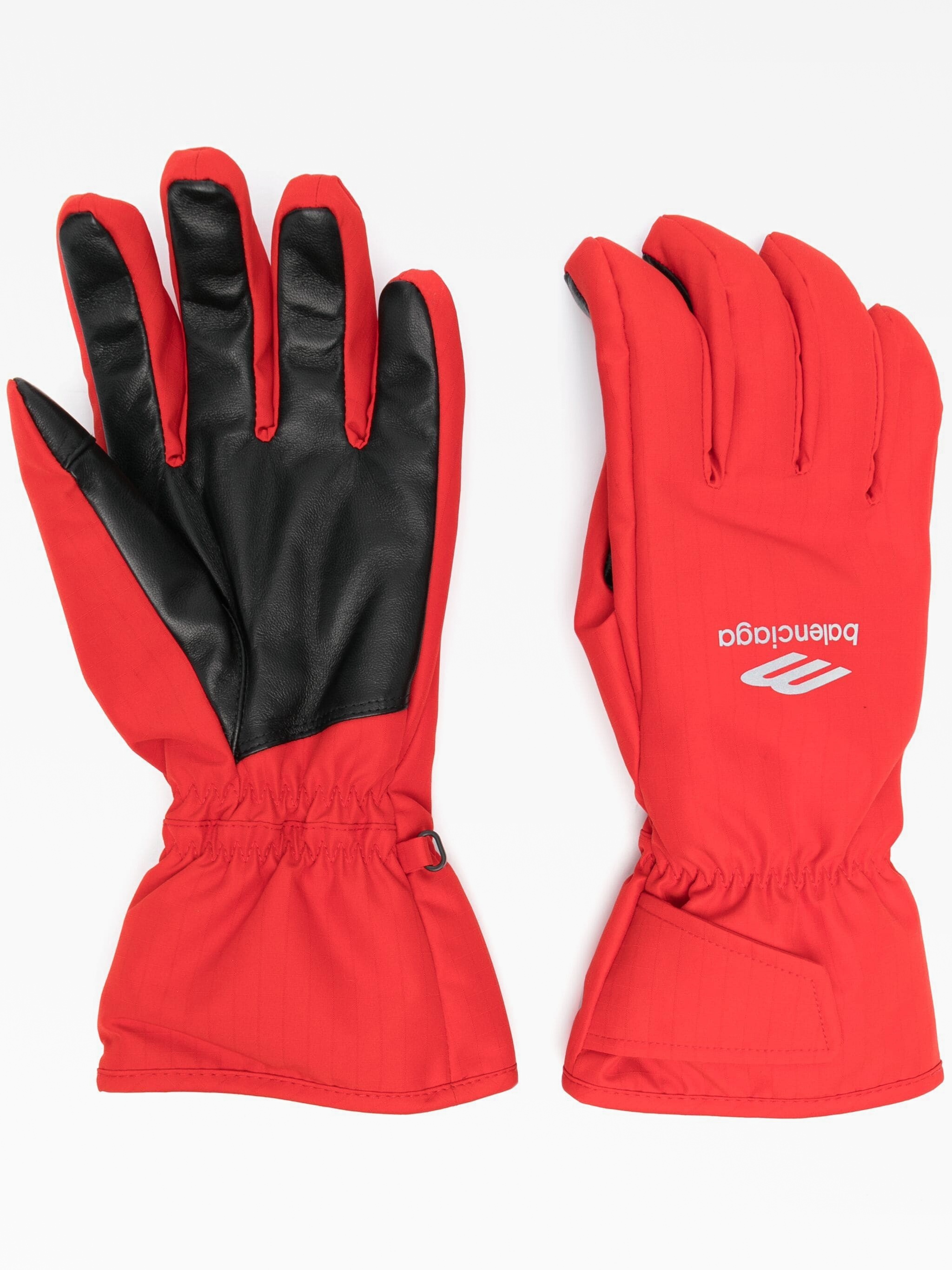 バレンシアガ ブラックグローブ3B Sports Icon Ski Gloves Balenciaga Men's 3B Sports Icon Ski Gloves | Neiman Marcus