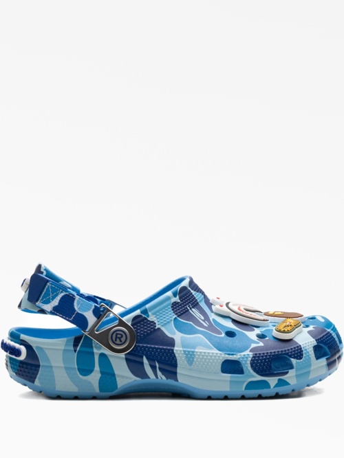 Bape x Crocs Classic Carnation Clogs BAPE BLACK *A BATHING APE