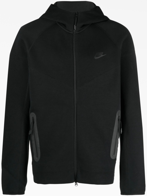 nike fleece zip through hoodie