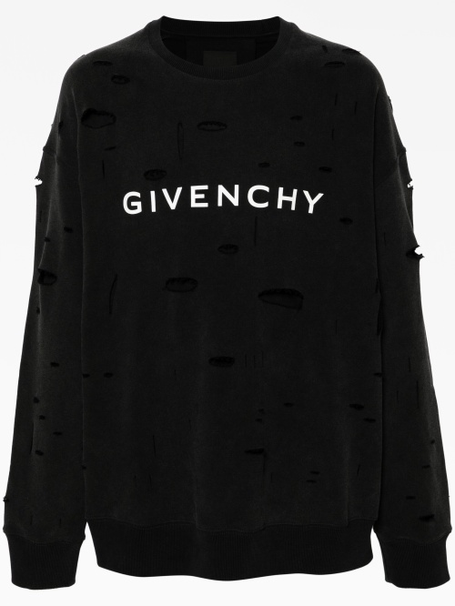 Archetype ripped cotton sweatshirt Givenchy Dropp Market. 250 Leam Farfetch Tessabit MyTheresa