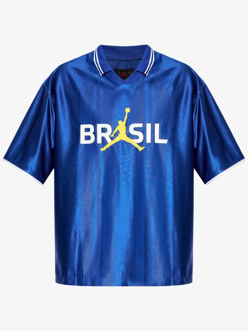 Футболка Jordan Brasil с воротником и короткими рукавами Nike
