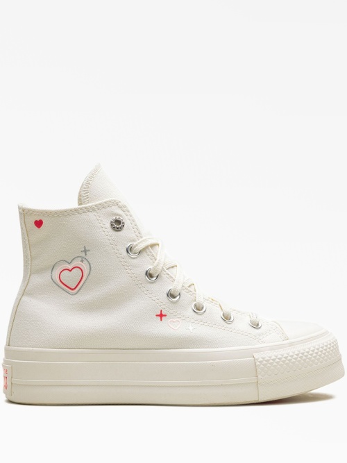 Converse cheap heart sneakers