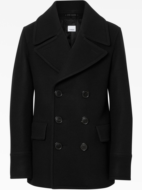Burberry pea coats discount