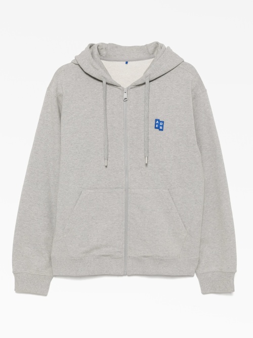 Grey zip-up hoodie Ader Error — купить на платформе Dropp Market