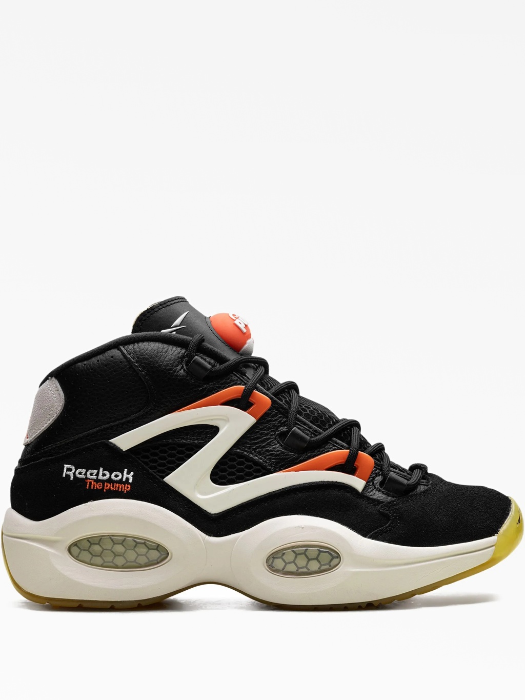Reebok Q96 バッシュ ブラック ホログラム 31cm panini Высокие кроссовки Reebok Question Pump Reebok — купить в интернет