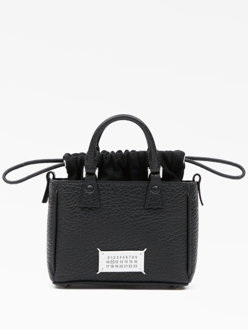 5AC Horizontal leather tote bag