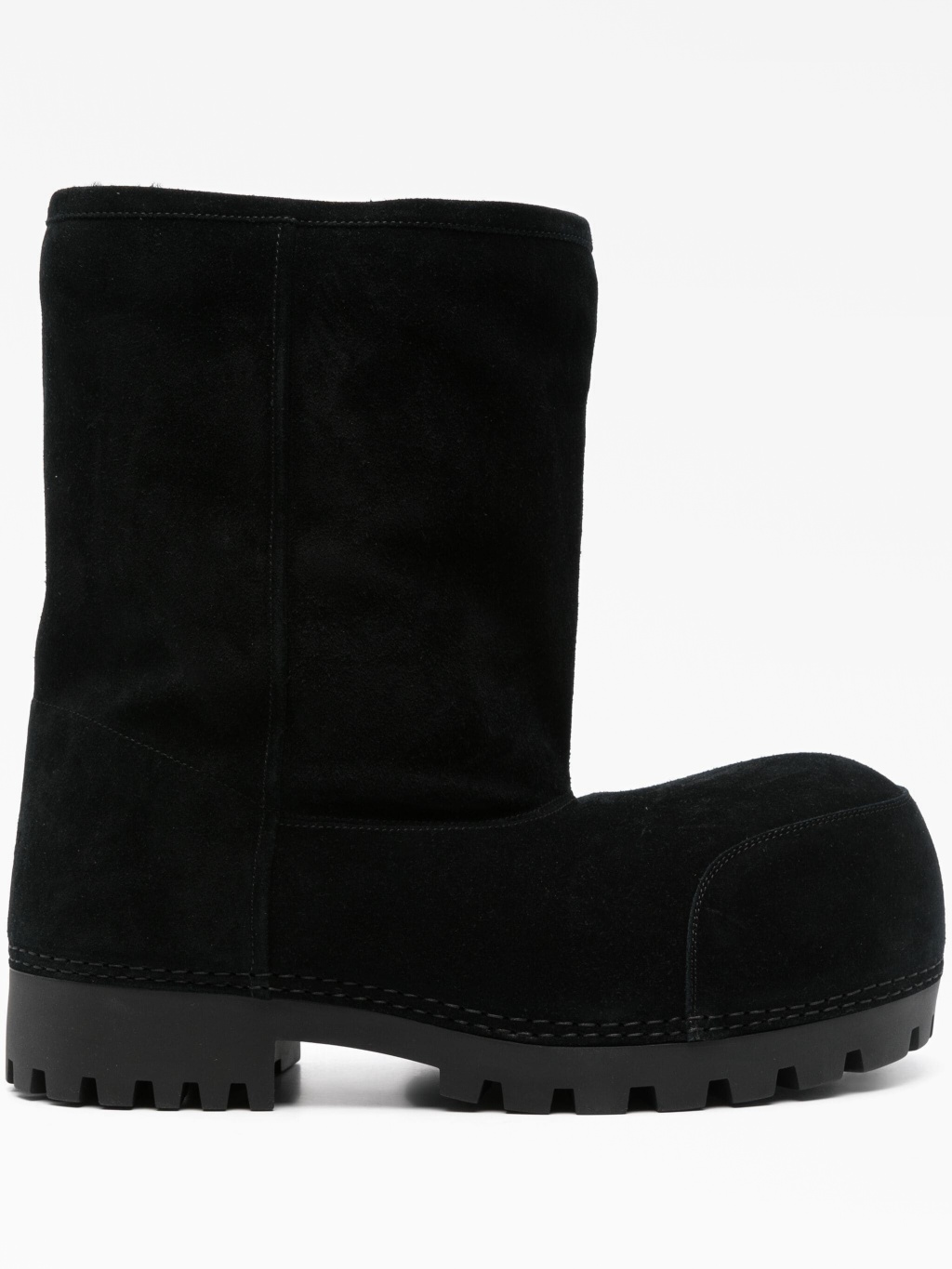 靴 BALENCIAGA ALASKA 43 Balenciaga Black Alaska Faux Fur Snow High Boots