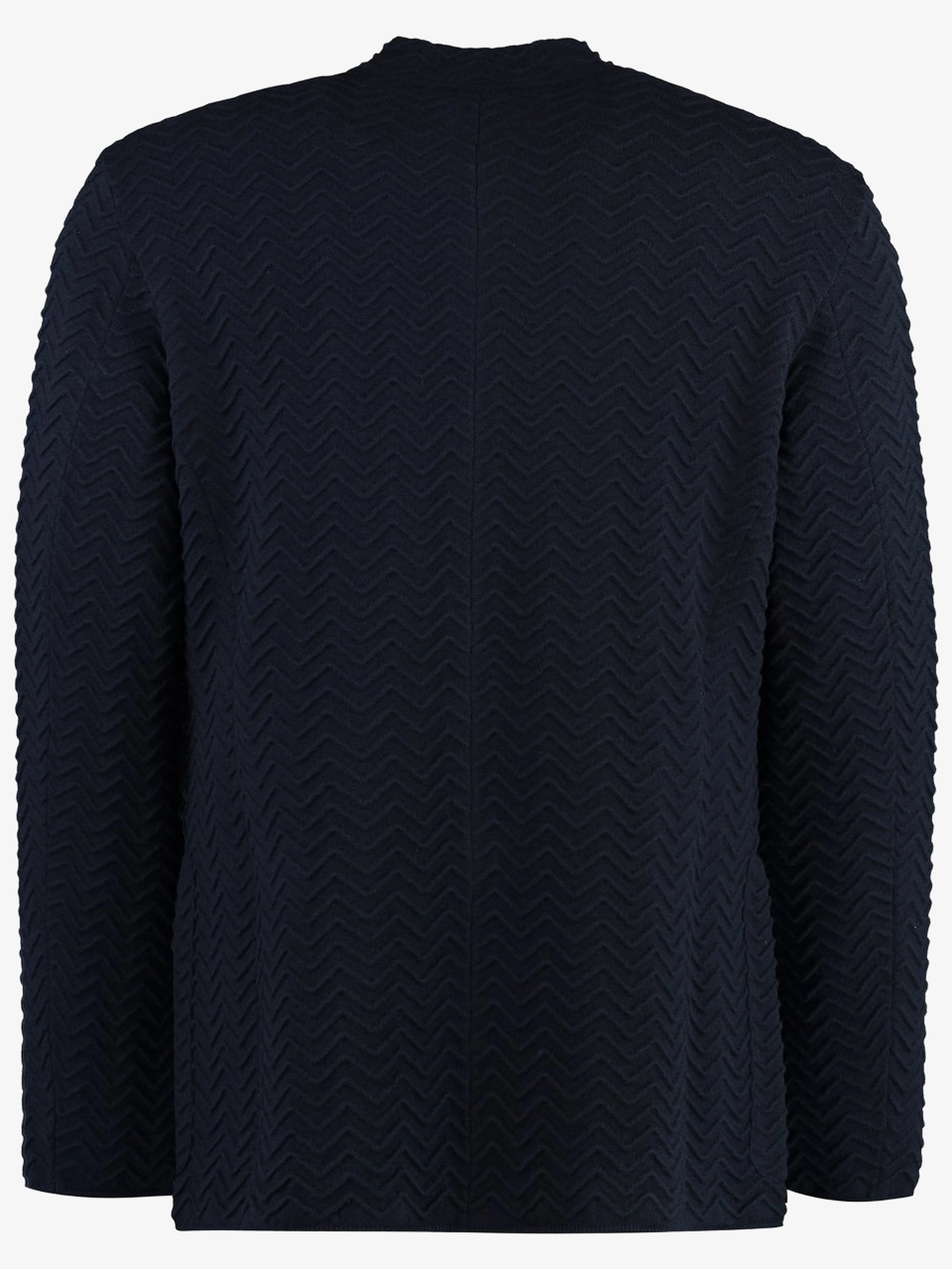 トップス Giorgio armani zigzag wool cardigan Кардиган с зигзагообразным узором на молнии Giorgio Armani