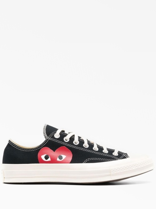 Кеды x comme des garçons play chuck 70 ox "half heart black"